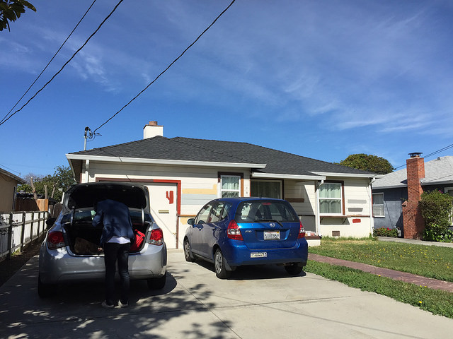 在Airbnb上预定的硅谷一处普通房子
